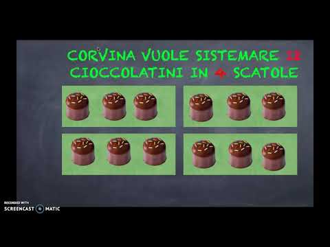 La divisione classe seconda primaria