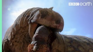 Dinosaur Cannibalism | Planet Dinosaur | BBC