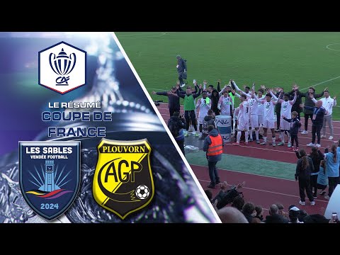 🔥 Les Sables Vendée Football/AG Plouvorn : Ils Ont Tremblé, Mais Jamais Cédé ! – 8e Tour CDF
