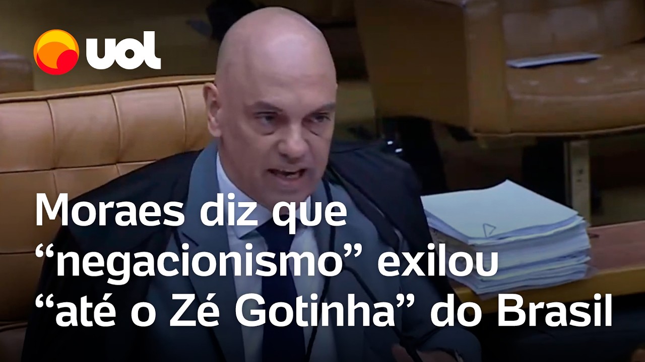 Moraes critica negacionismo, diz que Covid não foi 'gripezinha' e alfineta: 'Zé Gotinha foi exilado'