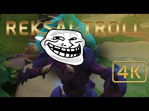 LoL TeamFight Tactics in 4k - How To Troll the Enemy - Build the RekSai Brawler!