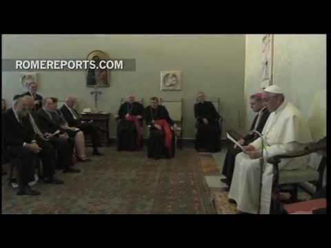 Click to Watch the Christians Can Never Be Anti-Semitic! Pope Affirms Jewish People as Elder Brothers and Sisters  video