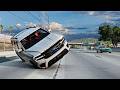 BeamNG Drive Realistic Car Crashes Rollover Crashes 6