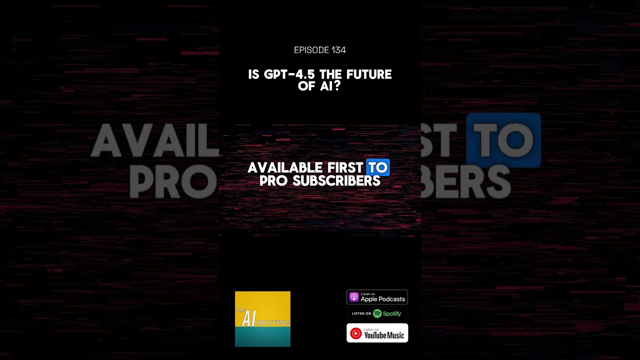 OpenAI Unveils GPT 4.5 | Is this the Future of AI?