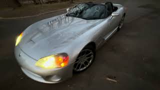 2003 Dodge Viper SRT-10 Roadster Idle and Walk-Around