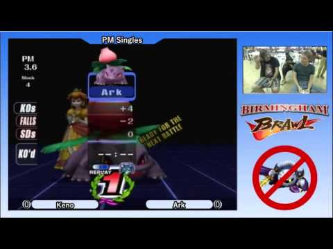 Birmingham Brawl 3 PM Singles GF - Ark (Ivysaur) vs. Keno (Peach, Falcon, Falco)