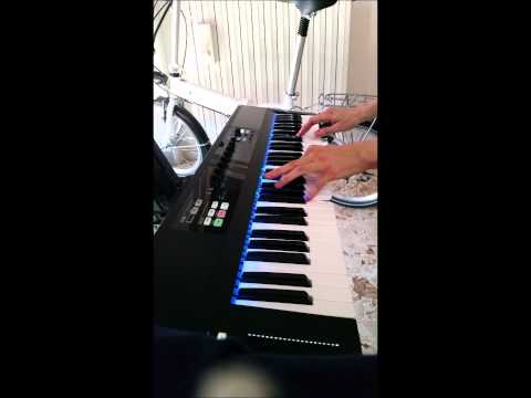 Rammstein - Keine Lust on keyboard (Choir + Lead) (Komplete Kontrol S61)