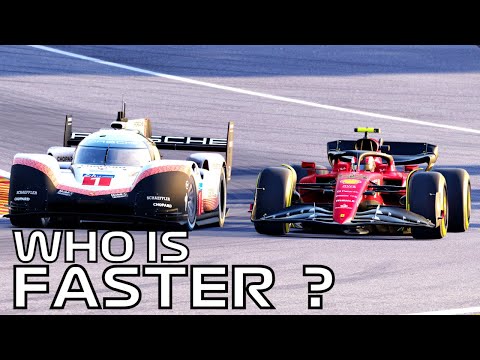 Ferrari F1 2022 vs Porsche 919 EVO | Which Car is the FASTEST?
