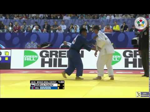 Judo 2015 Grand Slam Tyumen: Sultanov (RUS) - Dovdon (MGL) [-66kg] bronze