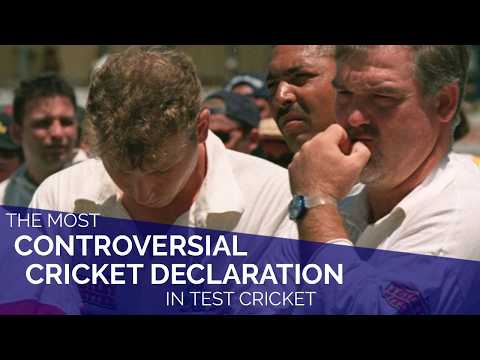 The Most Controversial Ashes Cricket Declaration: Graeme Hick on 98*
