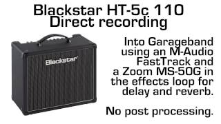 Video thumbnail for Blackstar HT-5c Direct Recording by Joe Faraldi