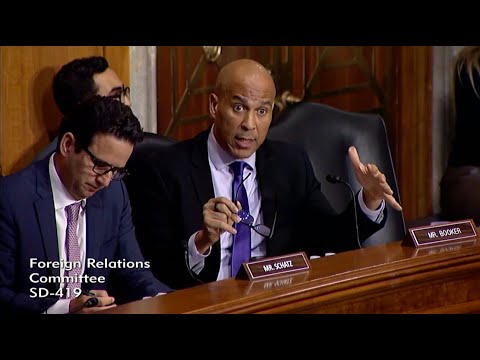 Senator Cory Booker In SFRC Nomination Hearing for Jacob Lew to be Ambassador to Israel