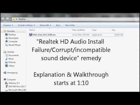 comment installer realtek