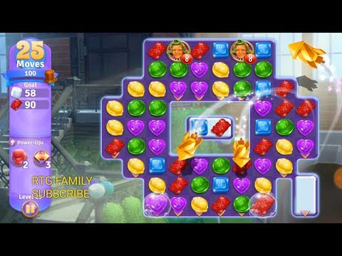 NEW Zynga wonka chocolate match 3 game level 29 fail