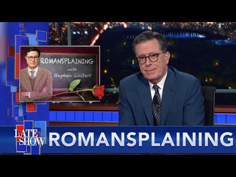 Romansplaining with Stephen Colbert: Dating Apps Edition