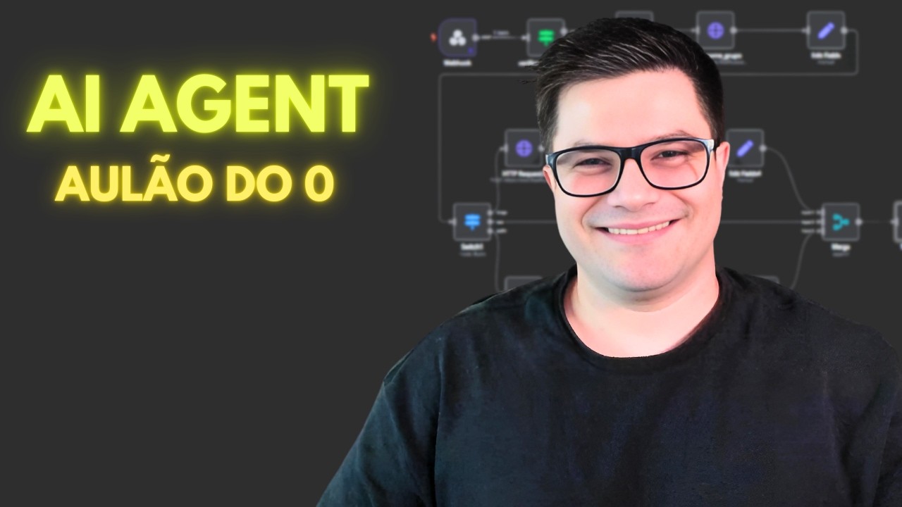 [Masterclass] Como usar Ai Agent no n8n do ZERO