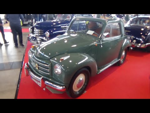 1953 Fiat 500 C Topolino - Exterior and Interior - Retro Classics Stuttgart 2023