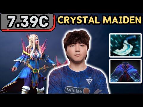 🔥 HOW A PRO PLAYS CRYSTAL MAIDEN !!! WHITEMON HARD SUPPORT MASTERCLASS | DOTA 2
