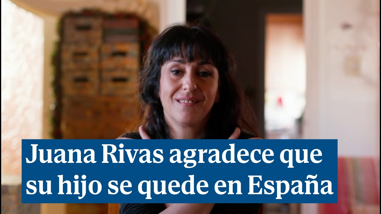 Juana Rivas agradece en un vídeo el apoyo recibido para que su hijo permanezca en España