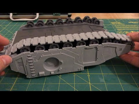 Legion Fellblade Build Guide Part 6: Track & Sides (Forge World, Horus Heresy, WH40K)