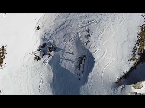 Salita allo Stevia dalla forcella Piza