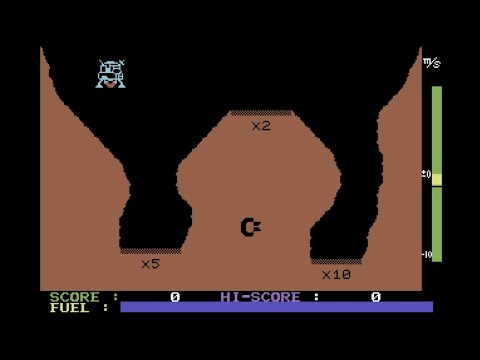 Jupiter Lander (C64 Longplay)
