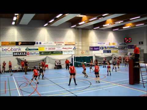 volley bevo dentergem cruciale fout scheidsrechter