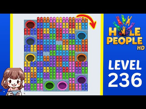Hole People Level 236 Solution Walkthrough - YouTube
