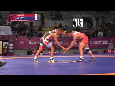1/2 FS - 61 kg: M. LAKEL (ALG) v. Y. AHMED (EGY)