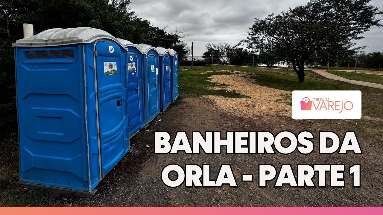 Situação dos banheiros da orla do Guaíba revolta frequentadores