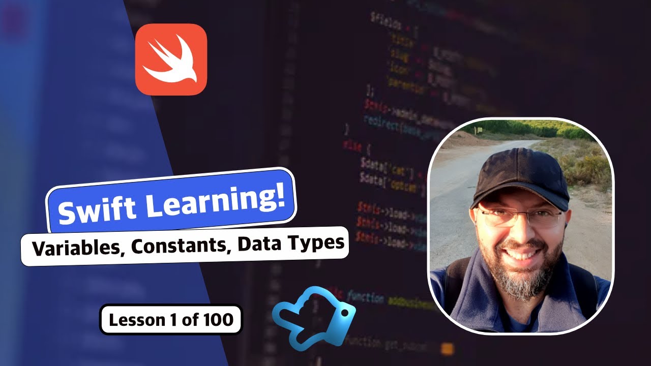 Swift Learning 1 of 100 - Variables, Constants and Data Types #appdevelopment, #iOSDev, #learnswift