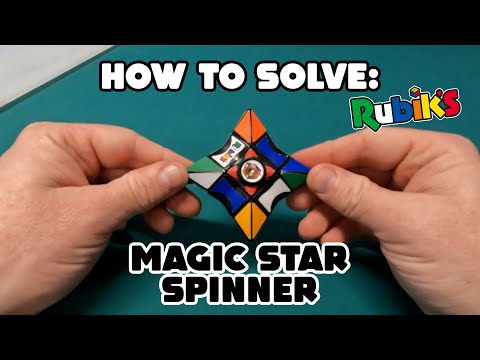 Learn How to Solve a Rubik's Magic Star Spinner in 3 Easy Steps (Beginner Tutorial)