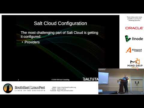 Jeff Propes - Push Button, Get Cluster with Salt Cloud & SaltStack Orchestration