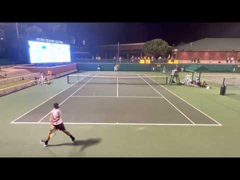 Tadeas Paroulek gets singles win against Texas A&M