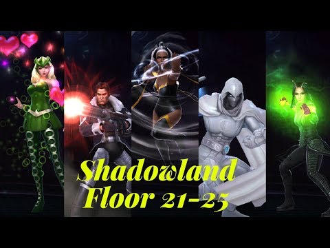 [Marvel Future Fight] Shadowland Floor 21-25 (Post update 3.3)