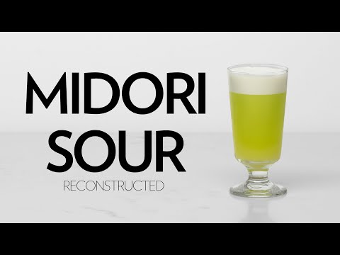 Reconstructed Midori Sour – The Educated Barfly