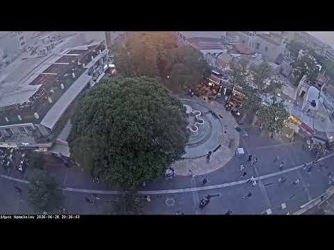 Heraklion - Lions Square live cam