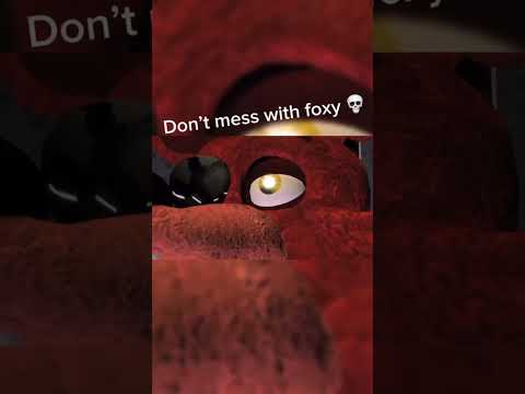Don’t mess with foxy 💀 #edit #williamafton #fnaf #fnaf1 #foxy