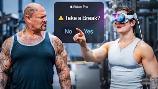 I Wore Apple Vision Pros to the Gym…