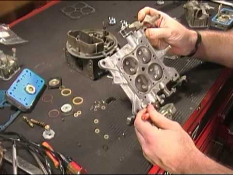 Part 3 of 3, Rebuilding a Holley 800 Double Pumper Carburetor