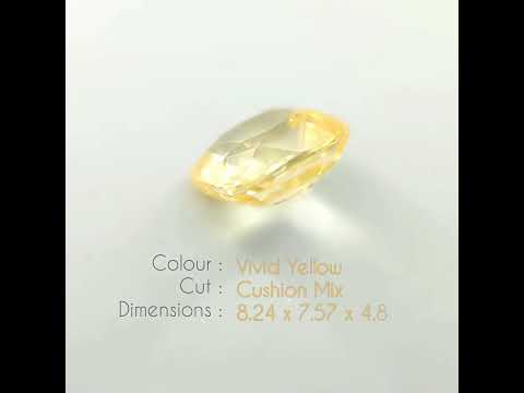 3 safira amarela vívida não aquecida de 06 quilates #safira #pedra preciosa #amarelo safira #sem aquecimento