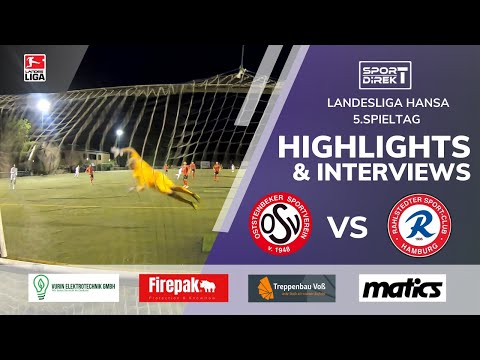 Regional League Hansa Matchday 5 // Oststeinbeker SV vs. Rahlstedter SC #football #highlights