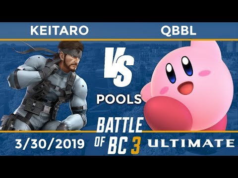 BoBC3: Pools - Keitaro (Snake, Falco) vs QBBL (Kirby)