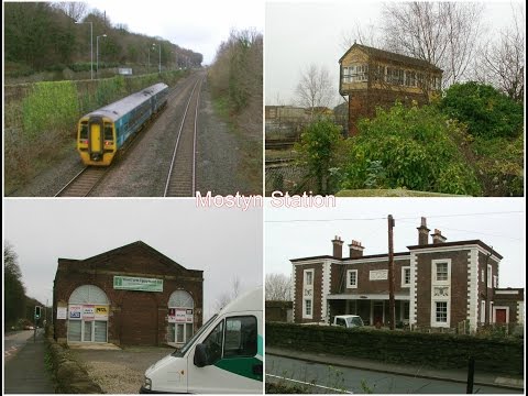 Half an Hour at (167) - Mostyn Station 1.1.2016 - closed station Holywell Prestatyn