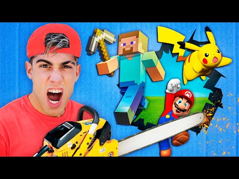 ESCAPANDO DE 100 CAPAS DE JUEGOS !!