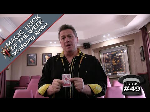 Magic Trick of the Week 49 (All Backs) with Wolfgang Riebe