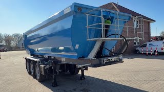 New Wielton Euromix ca 24m&sup3; Stahl, Lift SAF, Tageszulassung tipper semi-trailer | Image 4 - Autoline