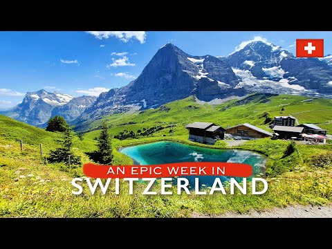 An Epic Week in Switzerland 🇨🇭| Wengen, Mürren, Lauterbrunnen, Swiss Trains, Hikes & Stunning Lakes