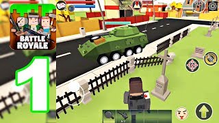 PIXEL'S UNKNOWN BATTLE GROUND - Gameplay Walkthrough Part 1 - First Battle Royale (Android Games)