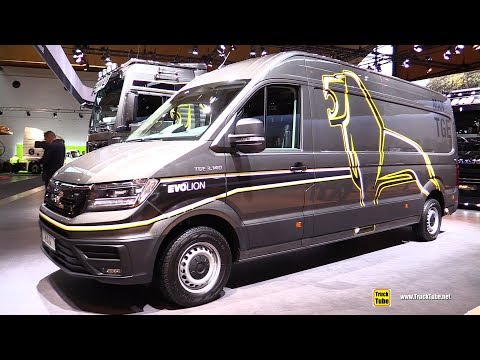 2020 MAN TGE 3.140 EvoLion Cargo Van - Exterior and Interior Walkaround - 2019 Nufam Karlsruhe